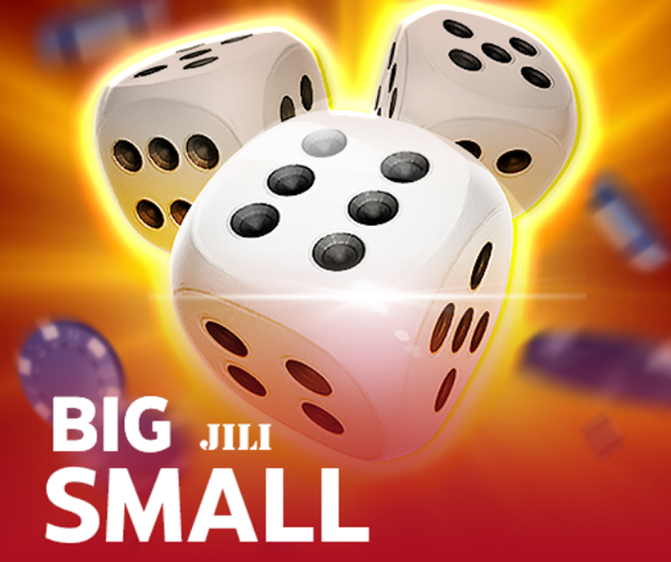 big and small dice graphic