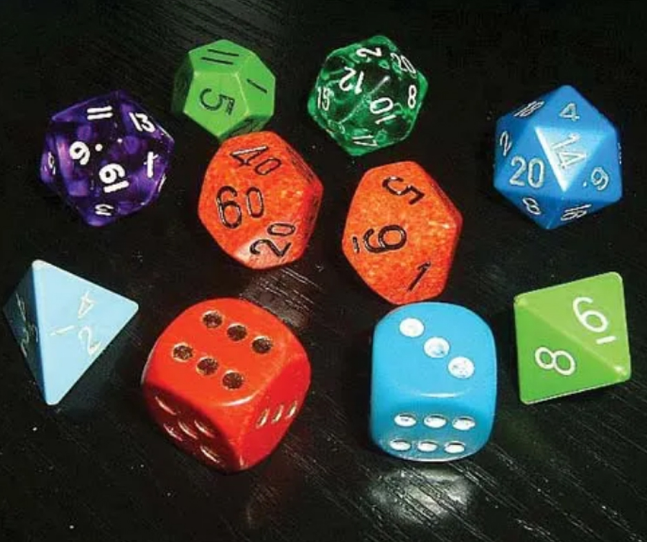 different dice